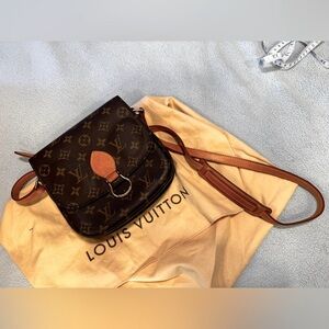 Louis Vuitton Monogram Canvas Saint Cloud PM Bag vintage